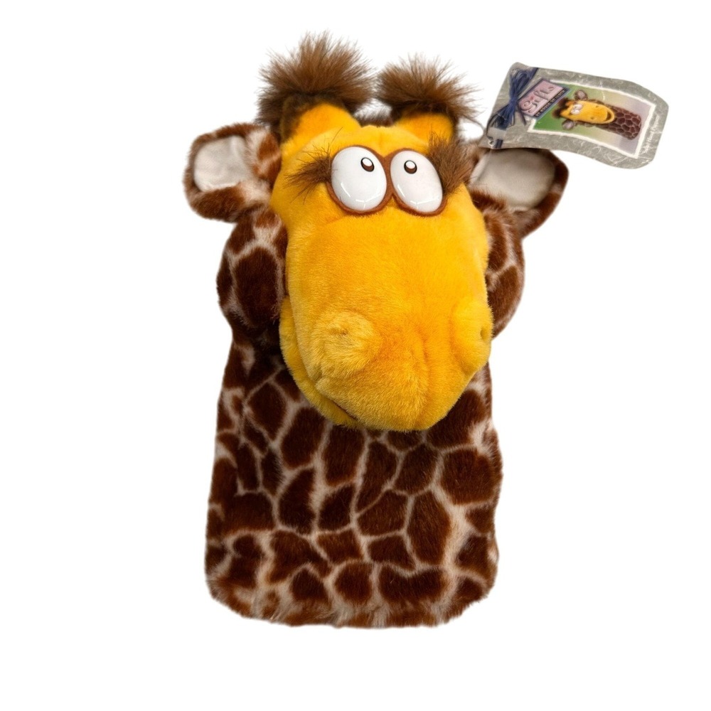 Vintage House Of Lloyd Giraffe Safari Hand‎ Puppet Fine Toy Retro Korea Plush